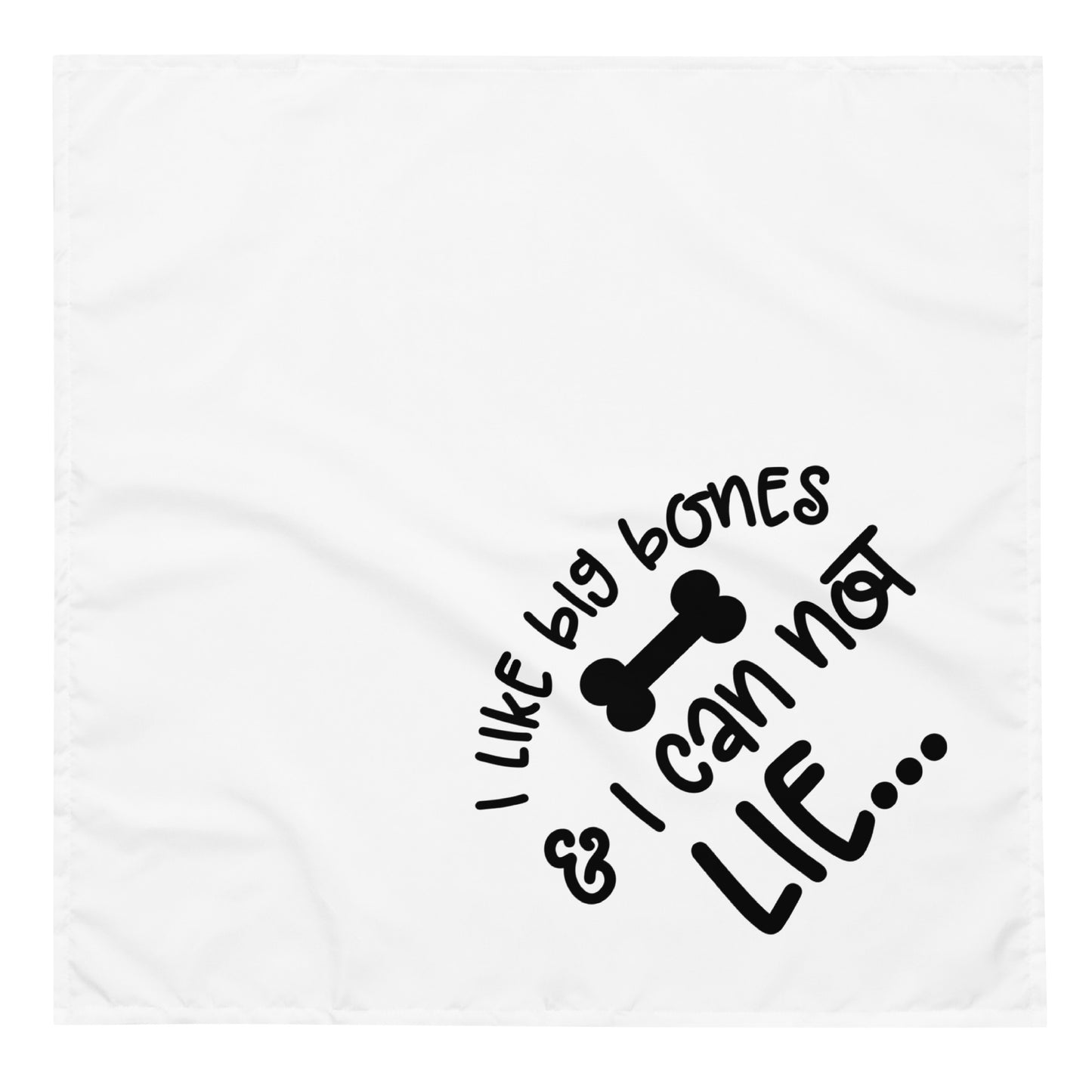 I Like Big Bones Dog Bandana