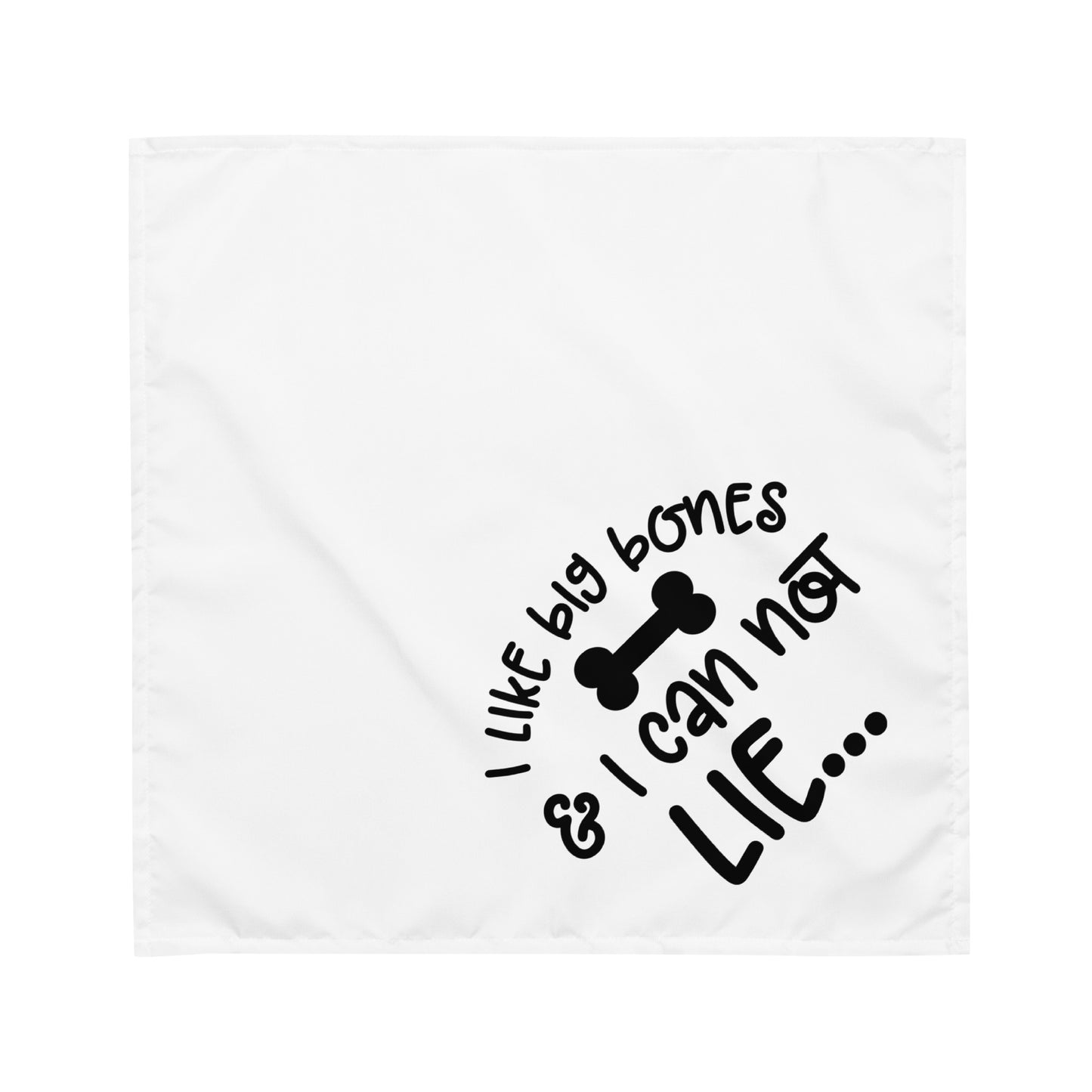 I Like Big Bones Dog Bandana