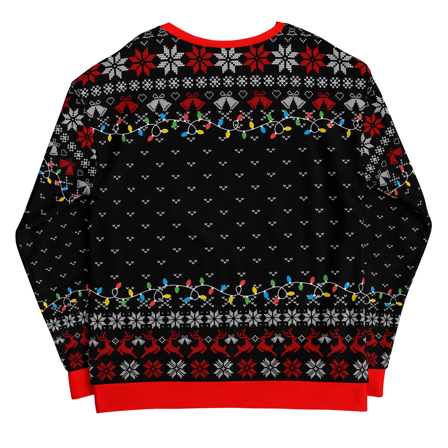 Paw Print Merry Christmas Ugly Sweatshirt