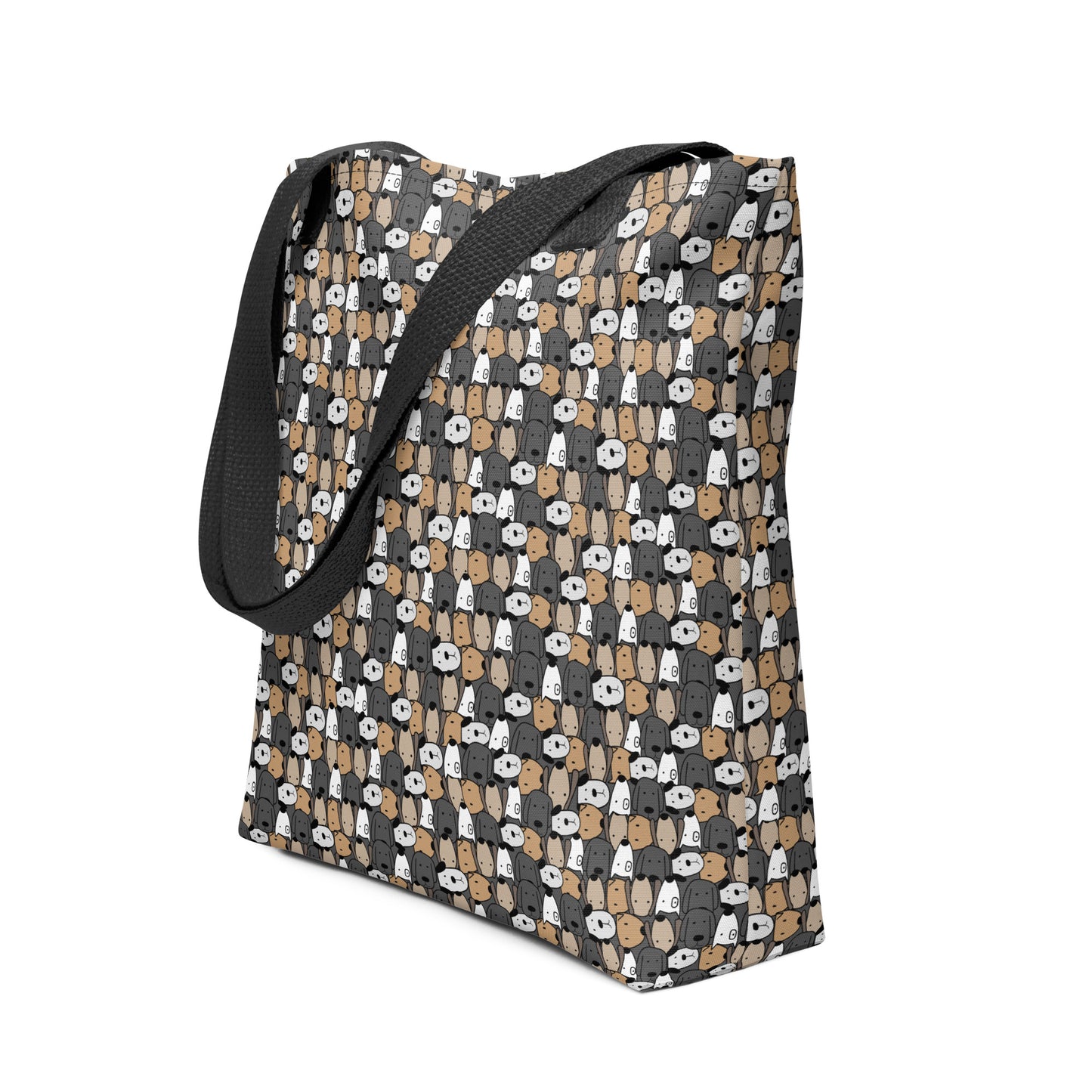 Cute Dog Faces - Dog Mom Tote bag