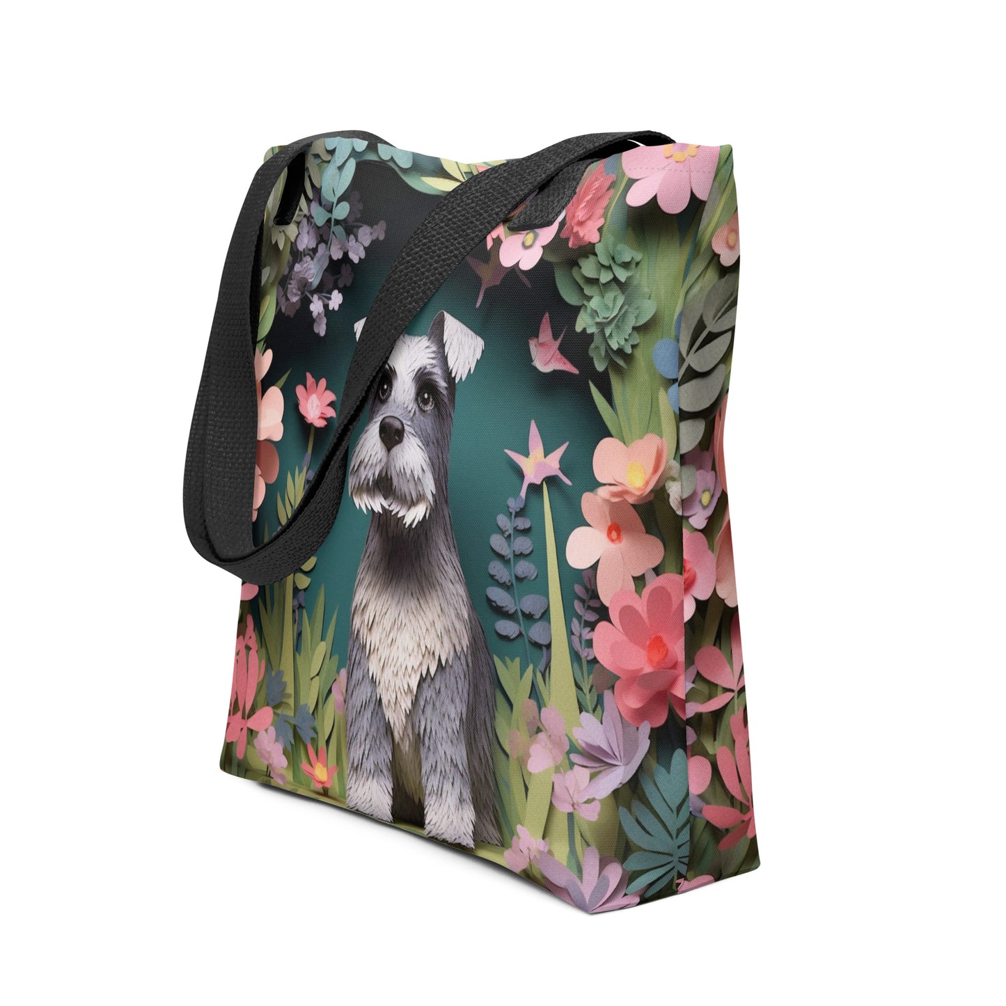 Schnauzer Tote bag for Dog Mom