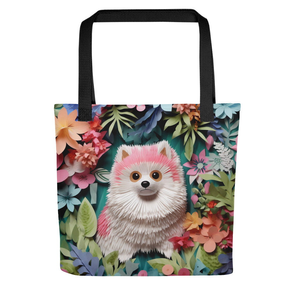 Pomranian Tote bag for Dog Mom