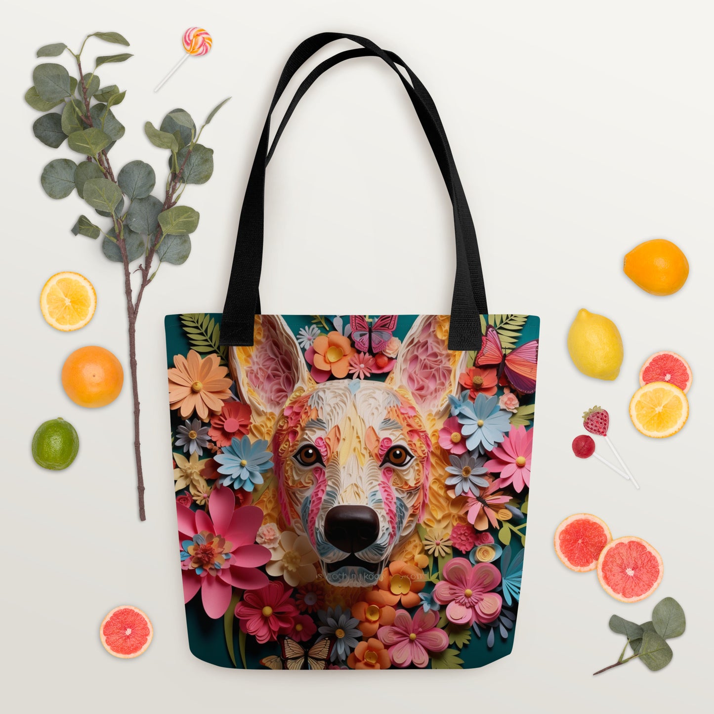 Bull Terrier Tote bag for Dog Moms