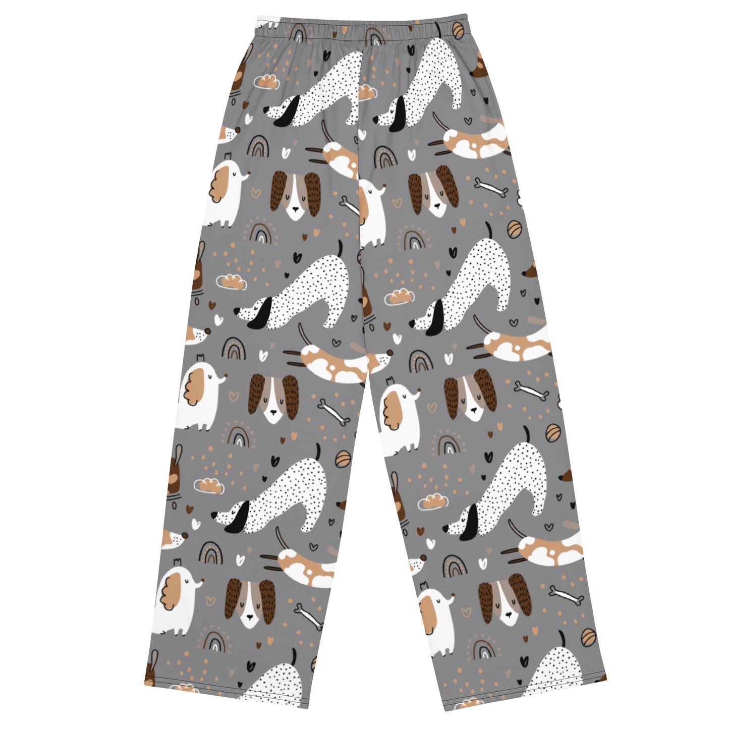 Playful Puppies wide-leg pants for Dog Lovers