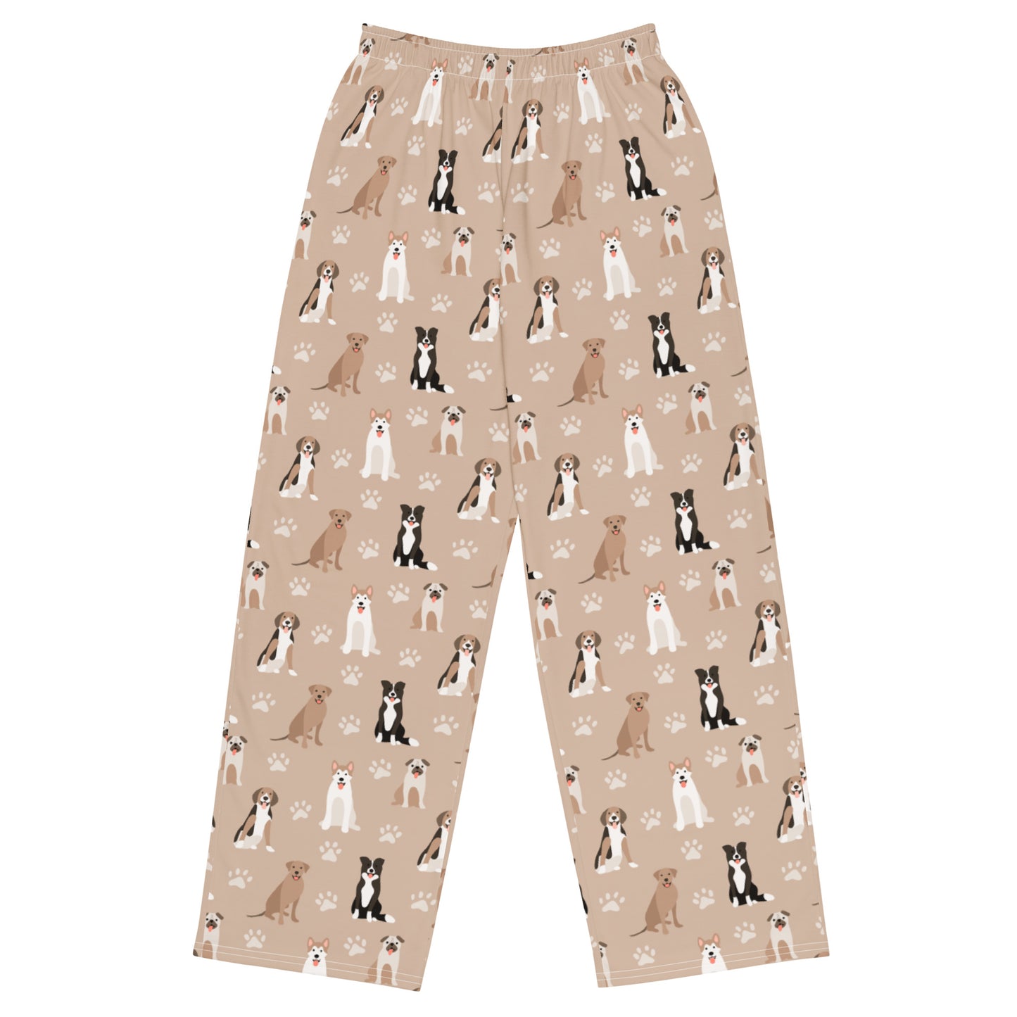 Dog Lovers Super Soft Wide-leg Pajama/Sweats Bottoms