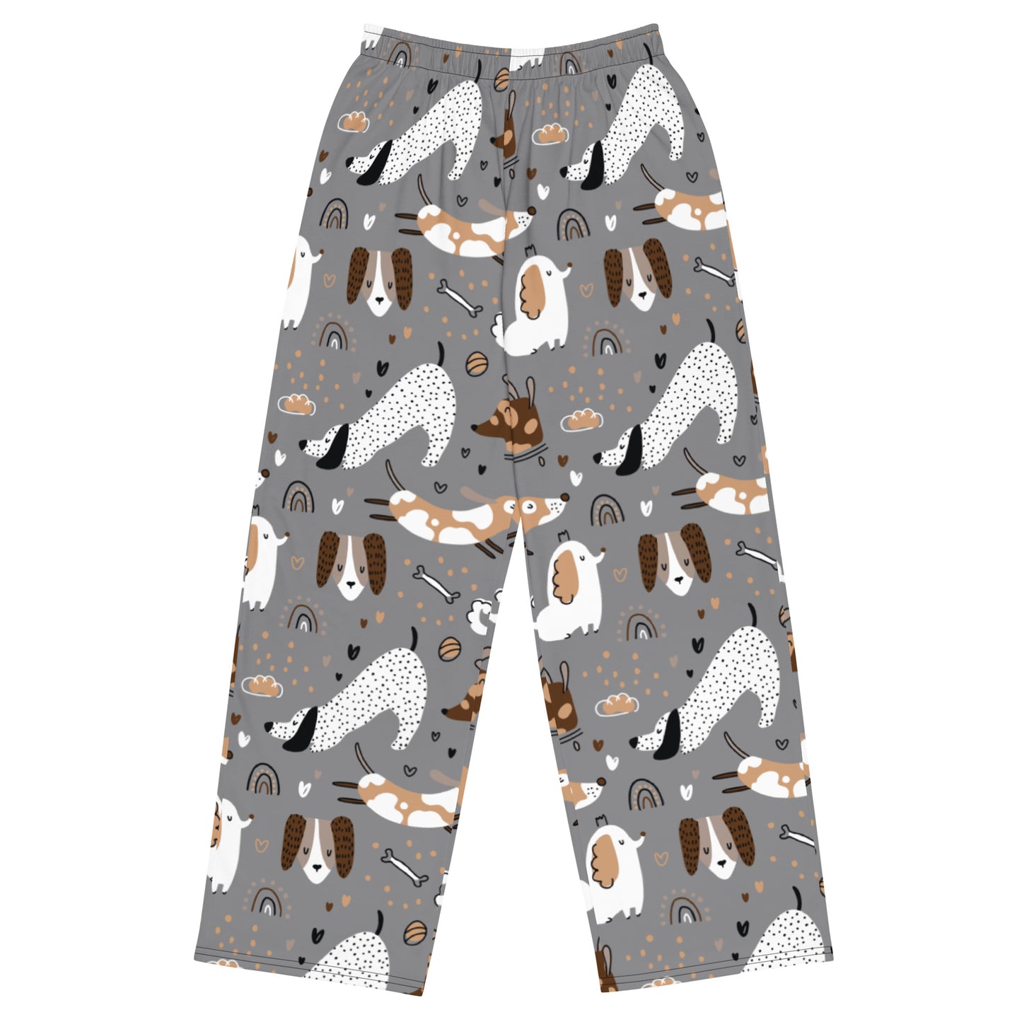 Playful Puppies wide-leg pants for Dog Lovers