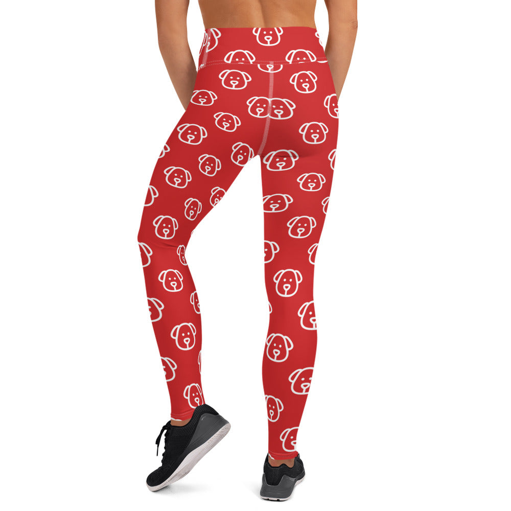 Dog Face Yoga Leggings