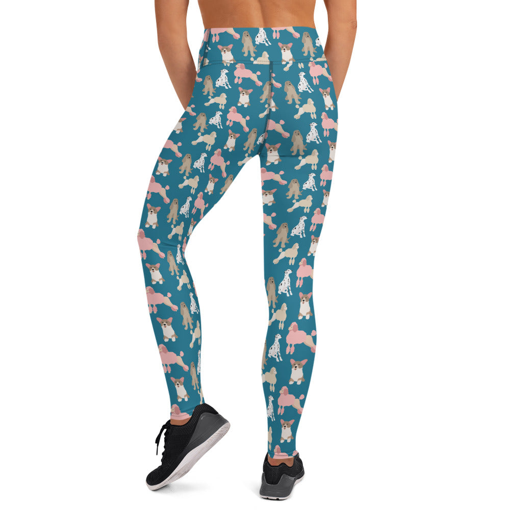 All Kinds of Dogs Yoga Leggings
