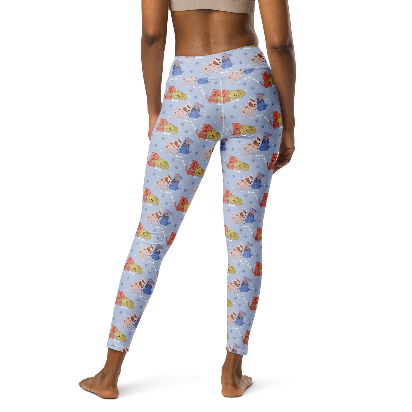 Cuddle Time Dog Lovers Yoga Leggings