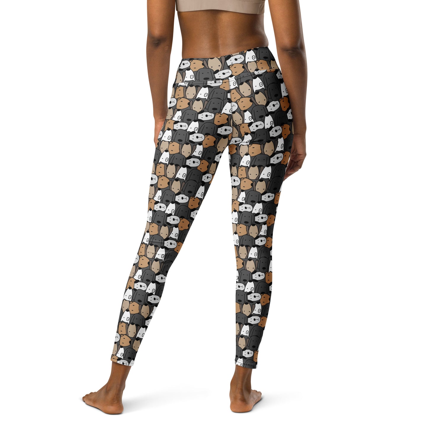 All Over Dogs Yoga Leggings