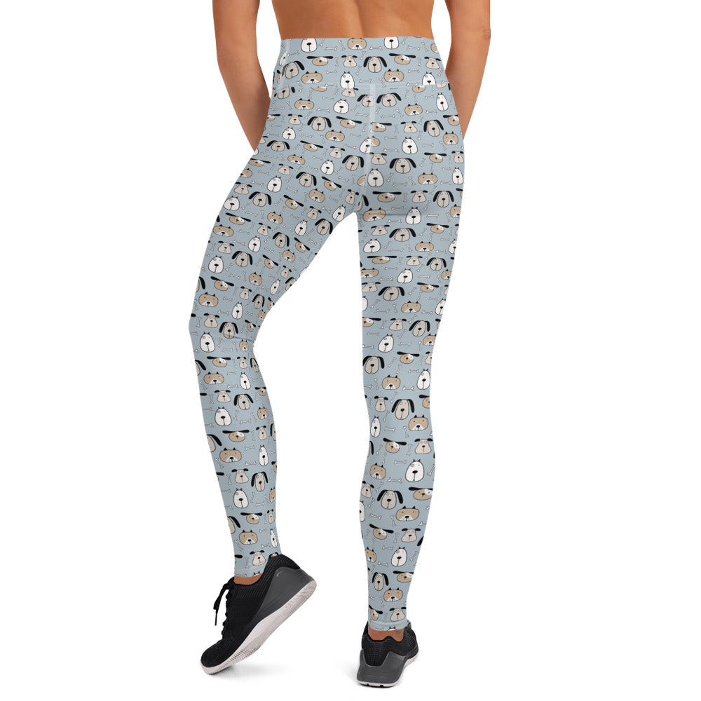 Doggo Loves Bones Yoga Leggings