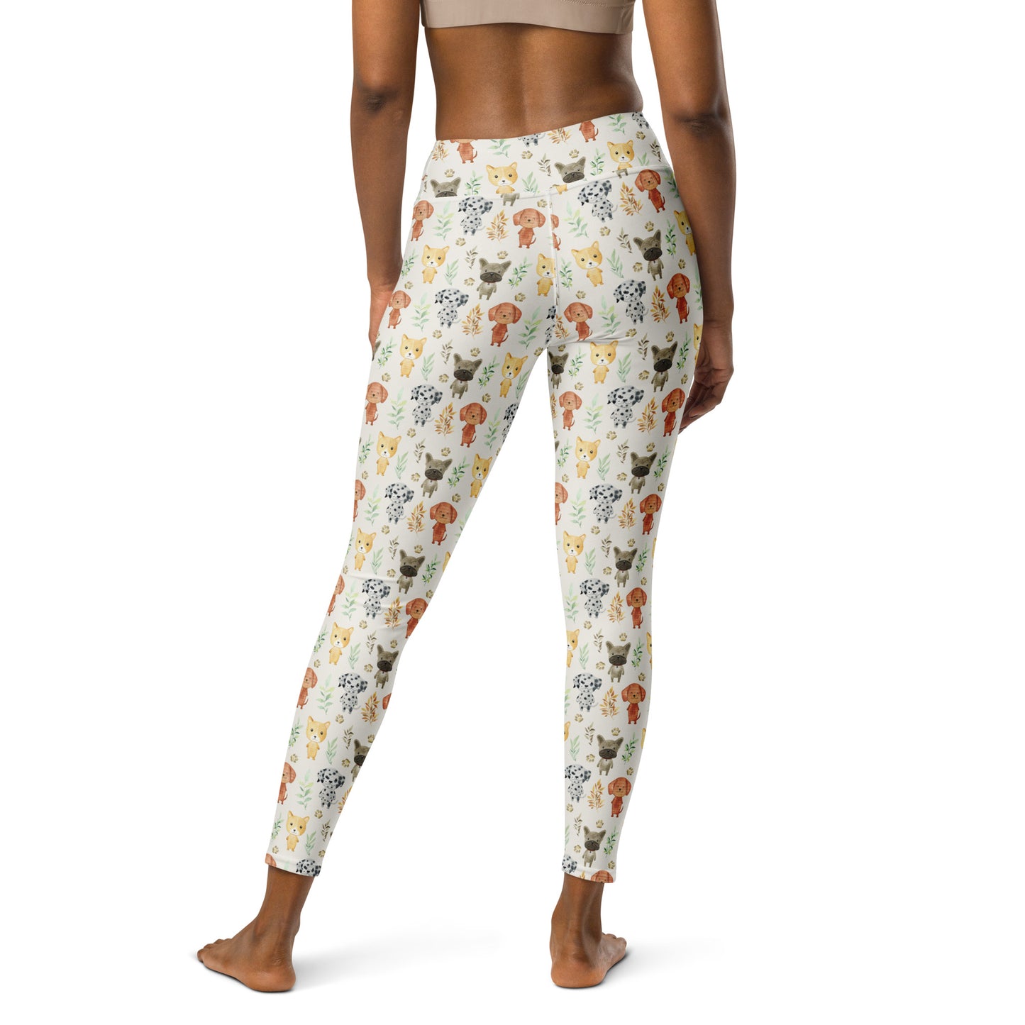 Dogs & Nature Yoga Leggings