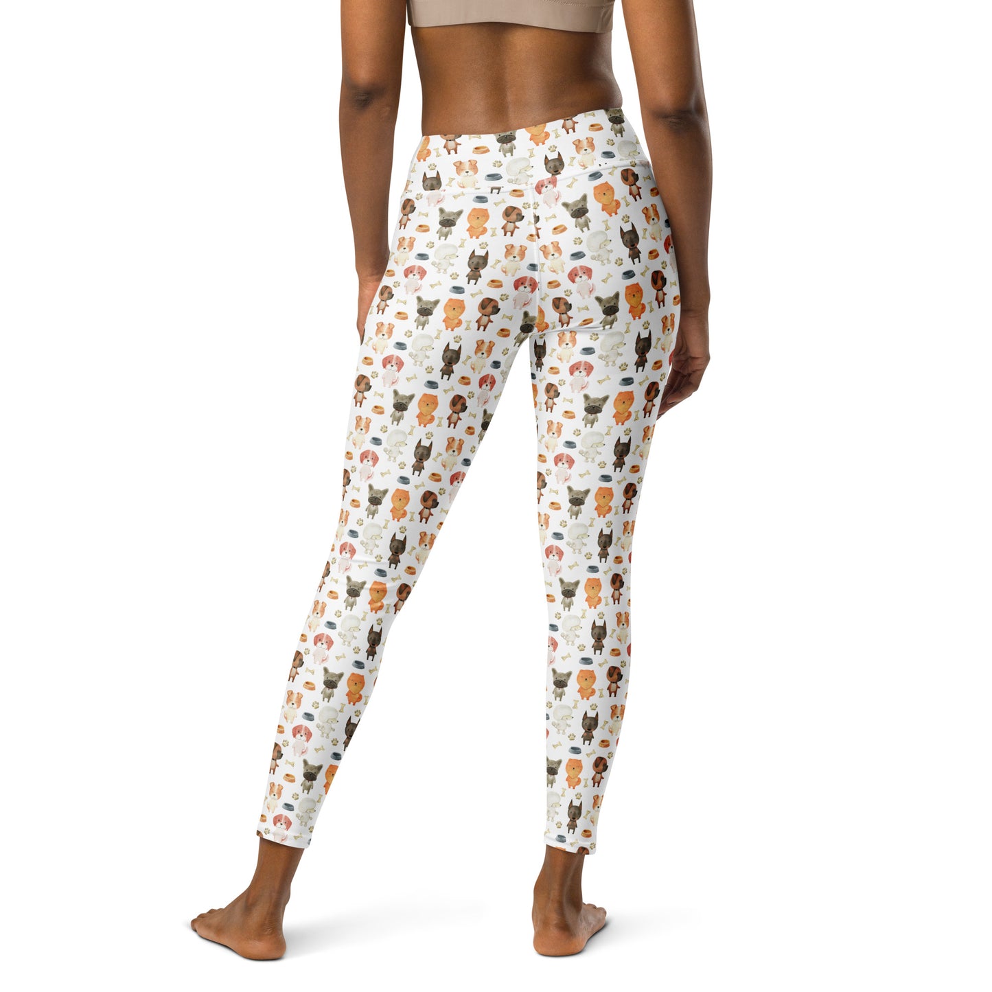 Dog Party Yoga Leggings