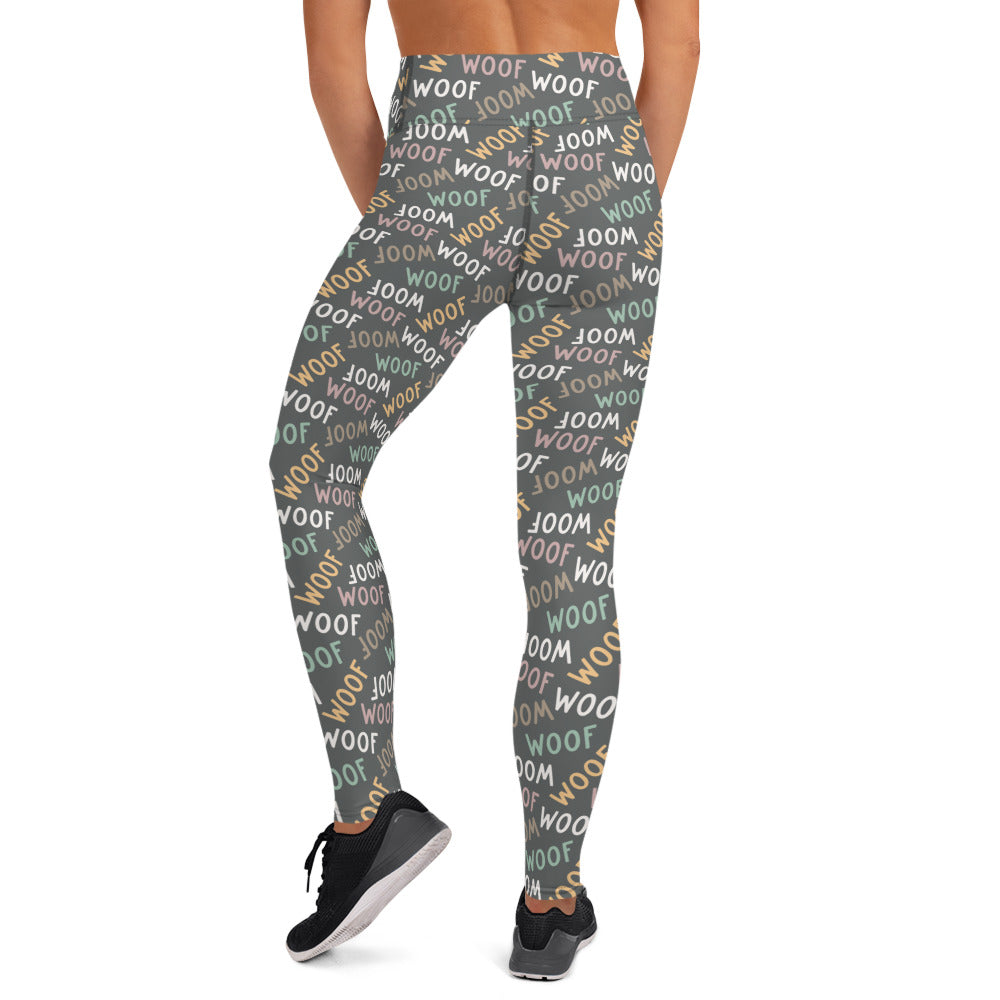 Woof Woof Woof Yoga Leggings