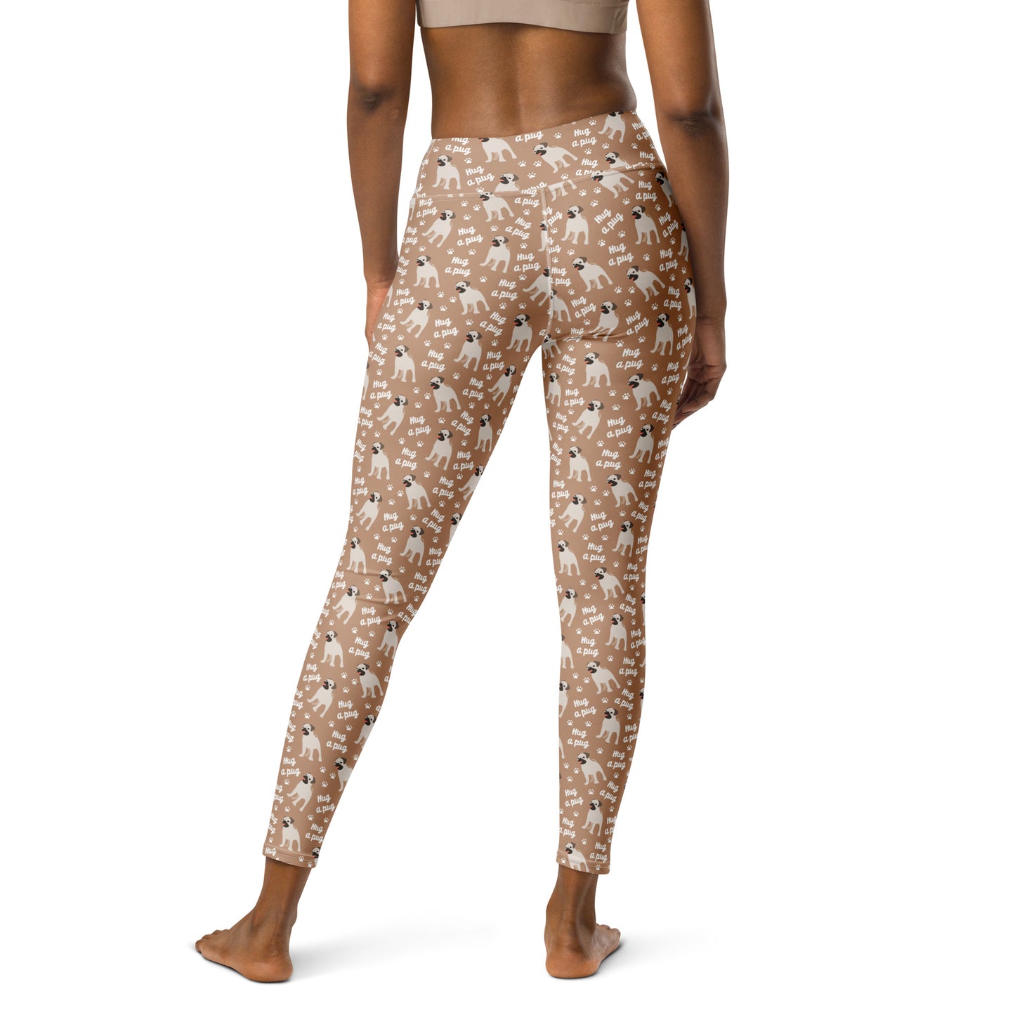 Hug a Pup Yoga Leggings