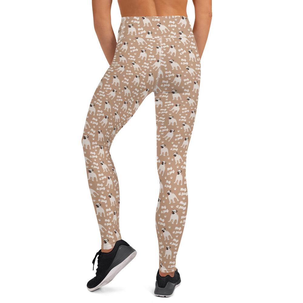 Hug a Pup Yoga Leggings