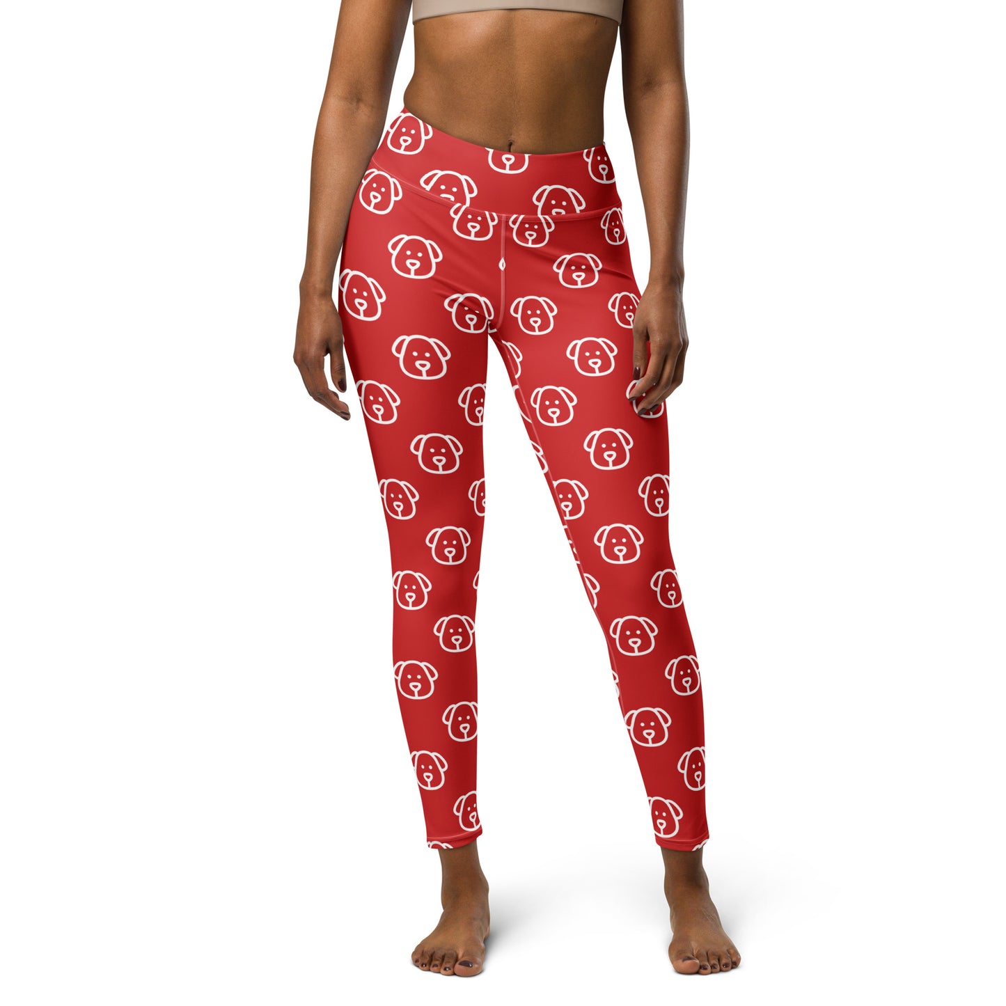 Dog Face Yoga Leggings
