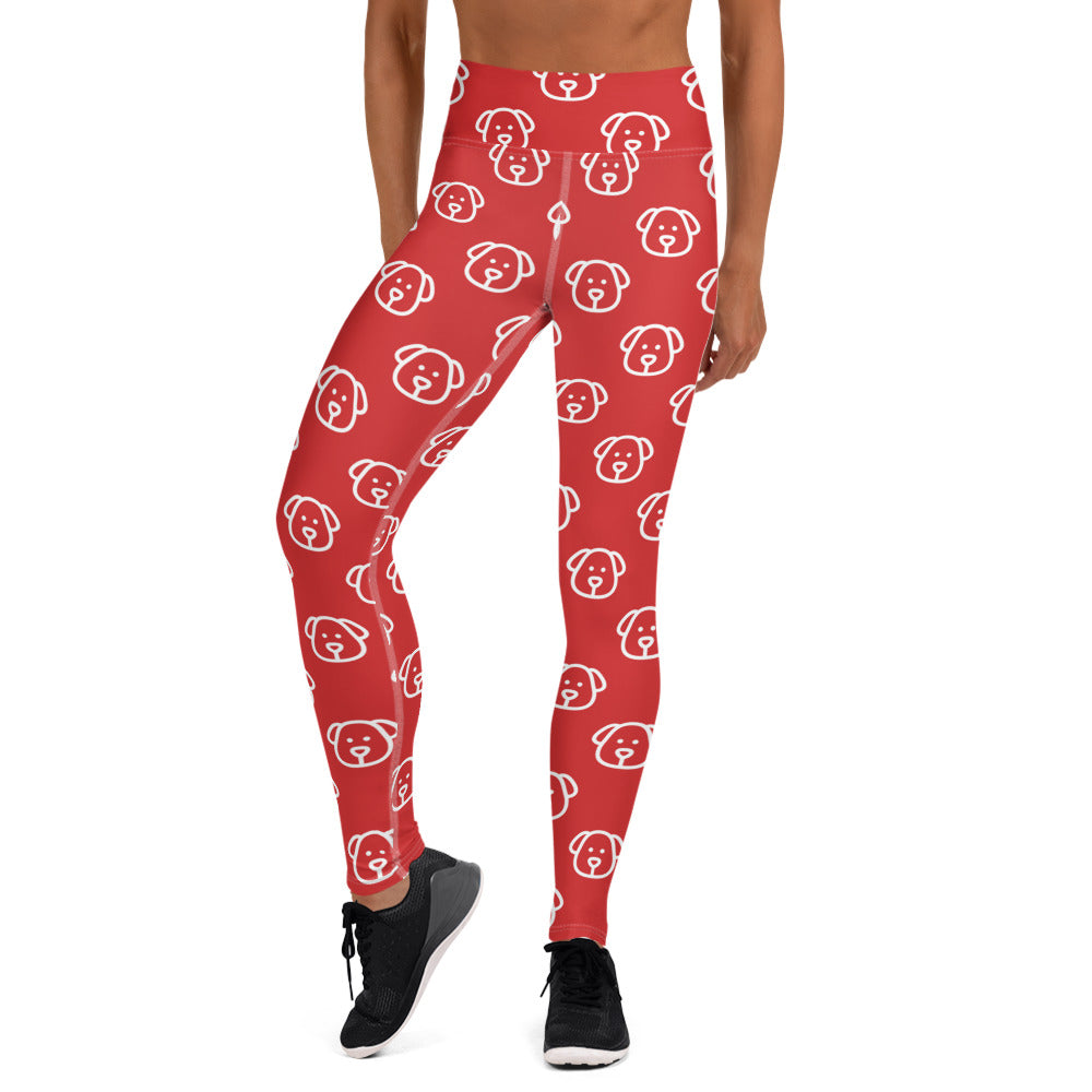 Dog Face Yoga Leggings