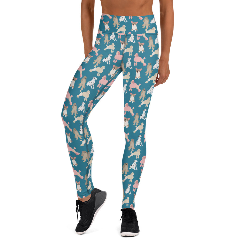 All Kinds of Dogs Yoga Leggings