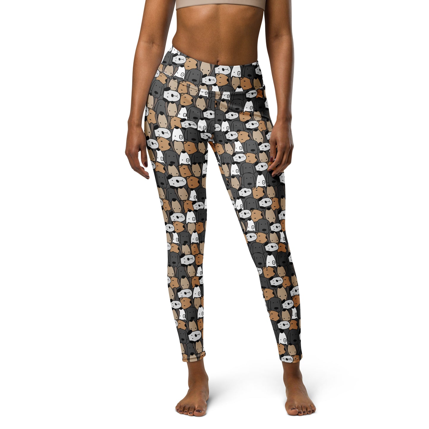 All Over Dogs Yoga Leggings