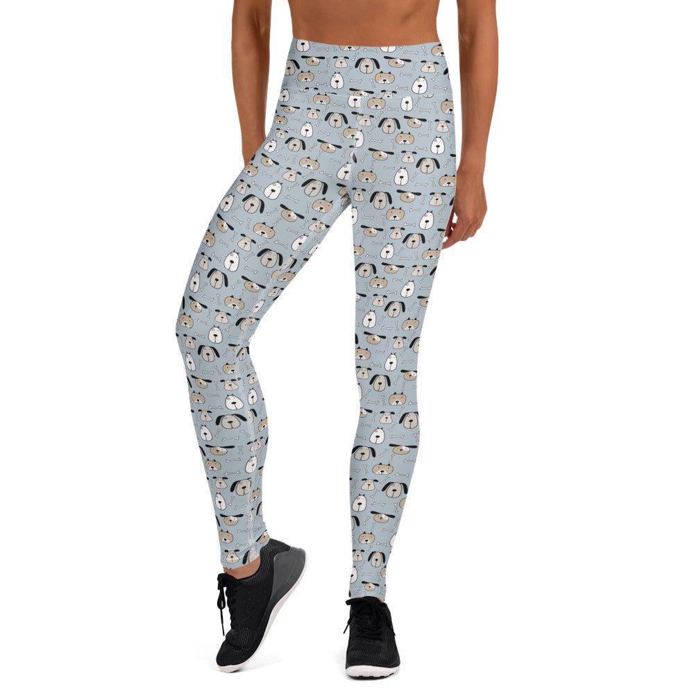 Doggo Loves Bones Yoga Leggings