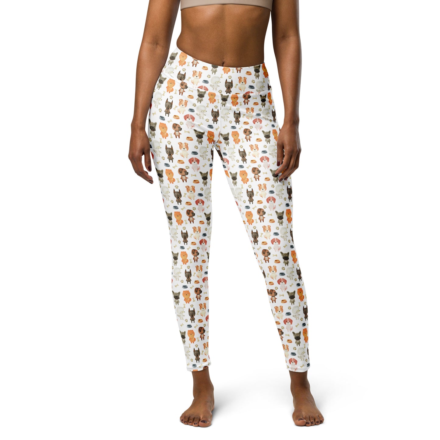 Dog Party Yoga Leggings