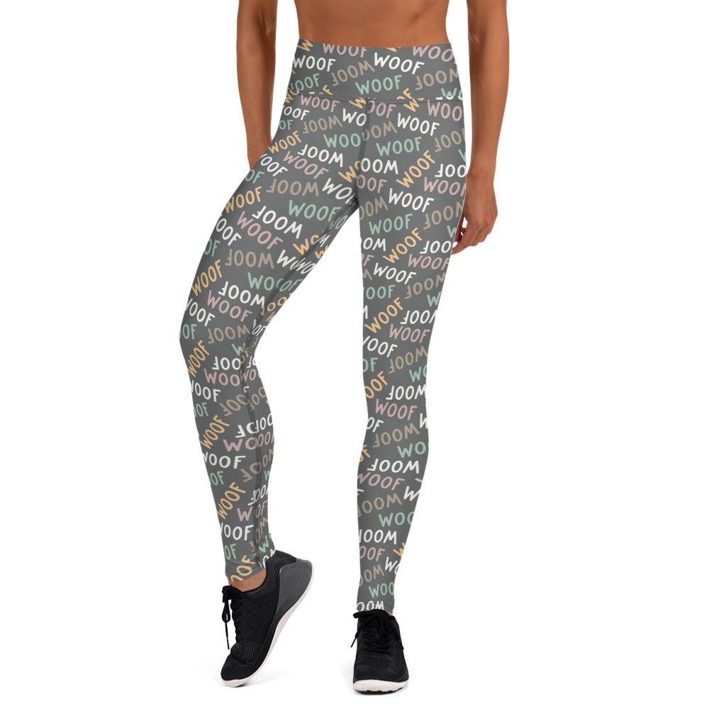 Woof Woof Woof Yoga Leggings