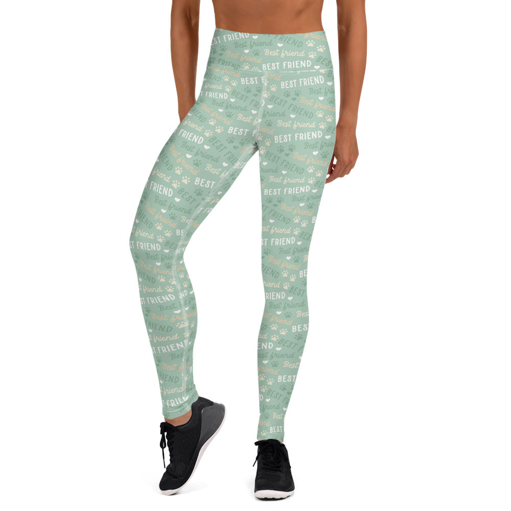 Best Friend Paws Yoga Leggings