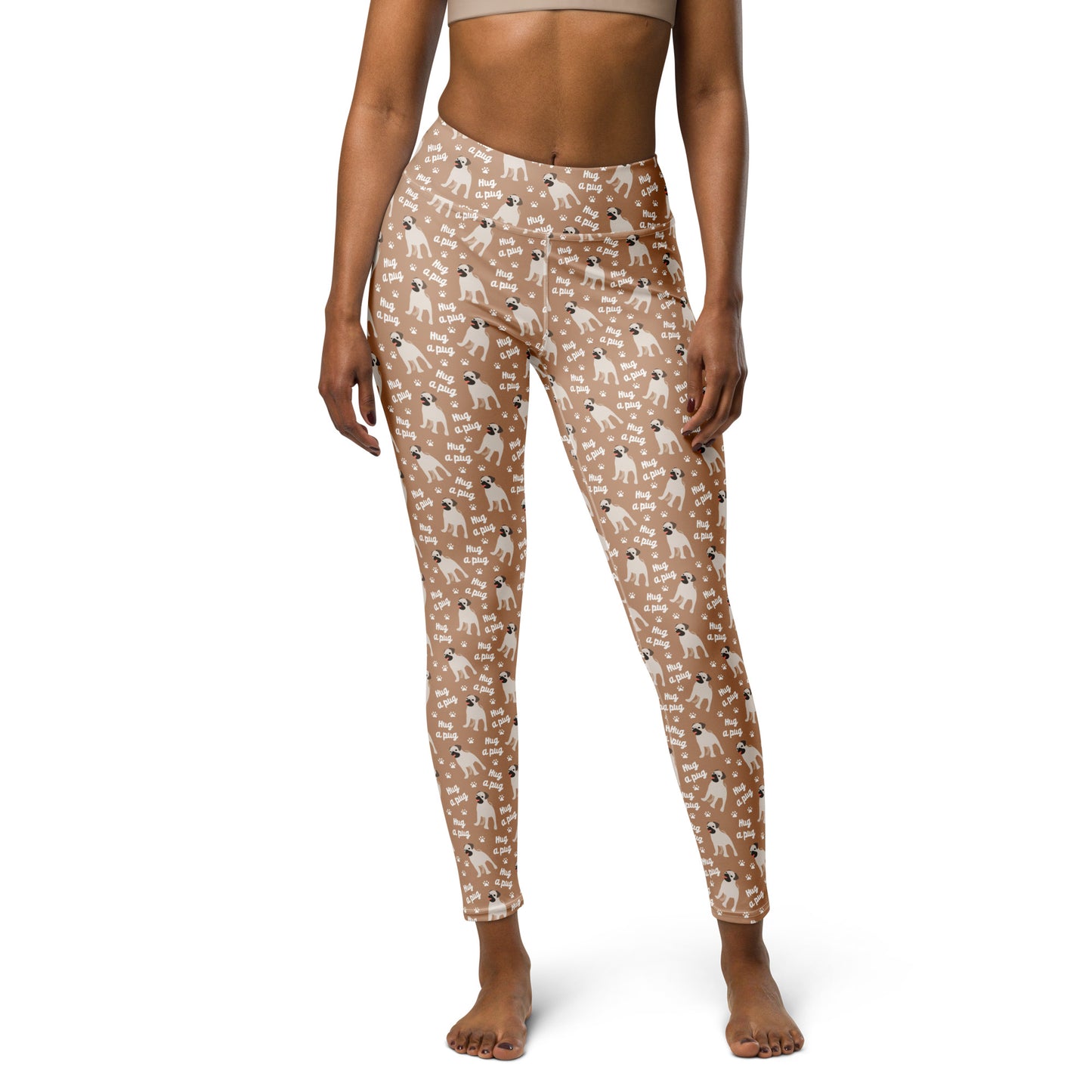 Hug a Pup Yoga Leggings