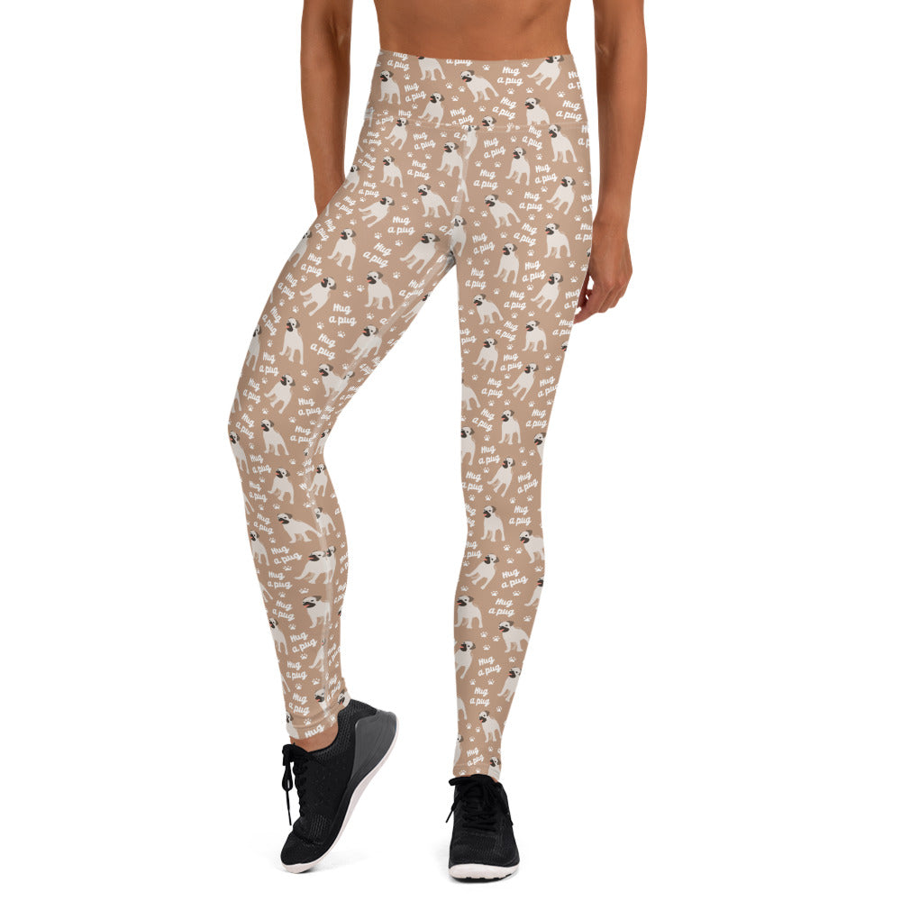 Hug a Pup Yoga Leggings