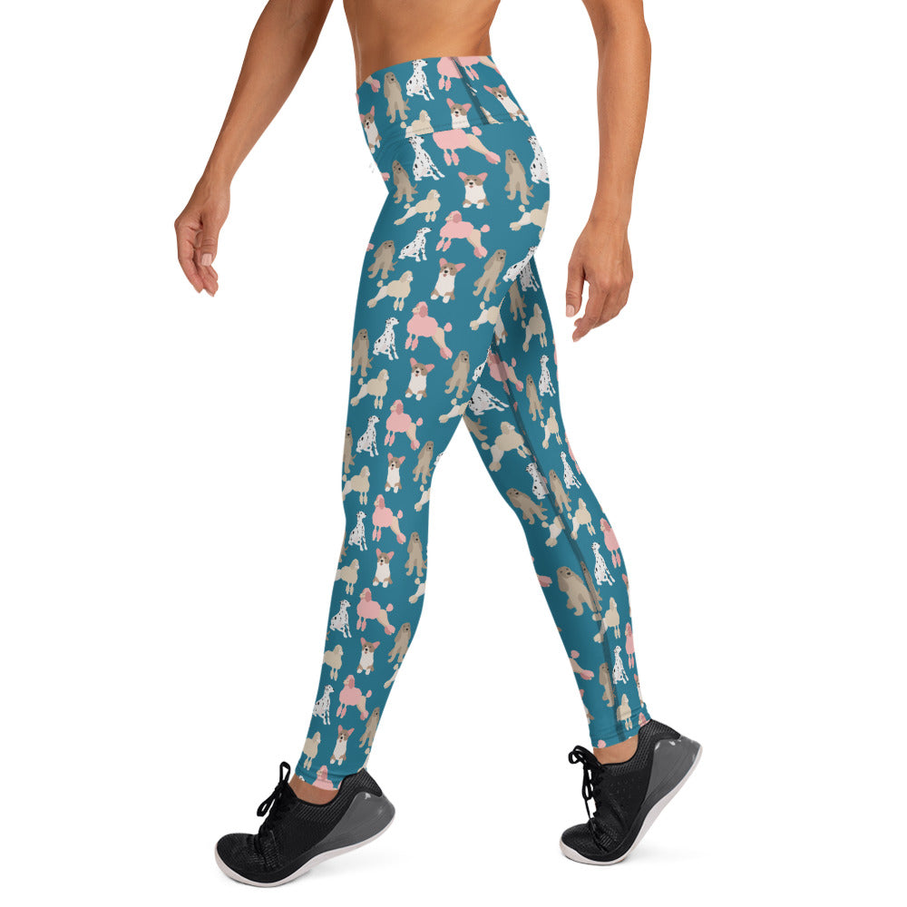 All Kinds of Dogs Yoga Leggings