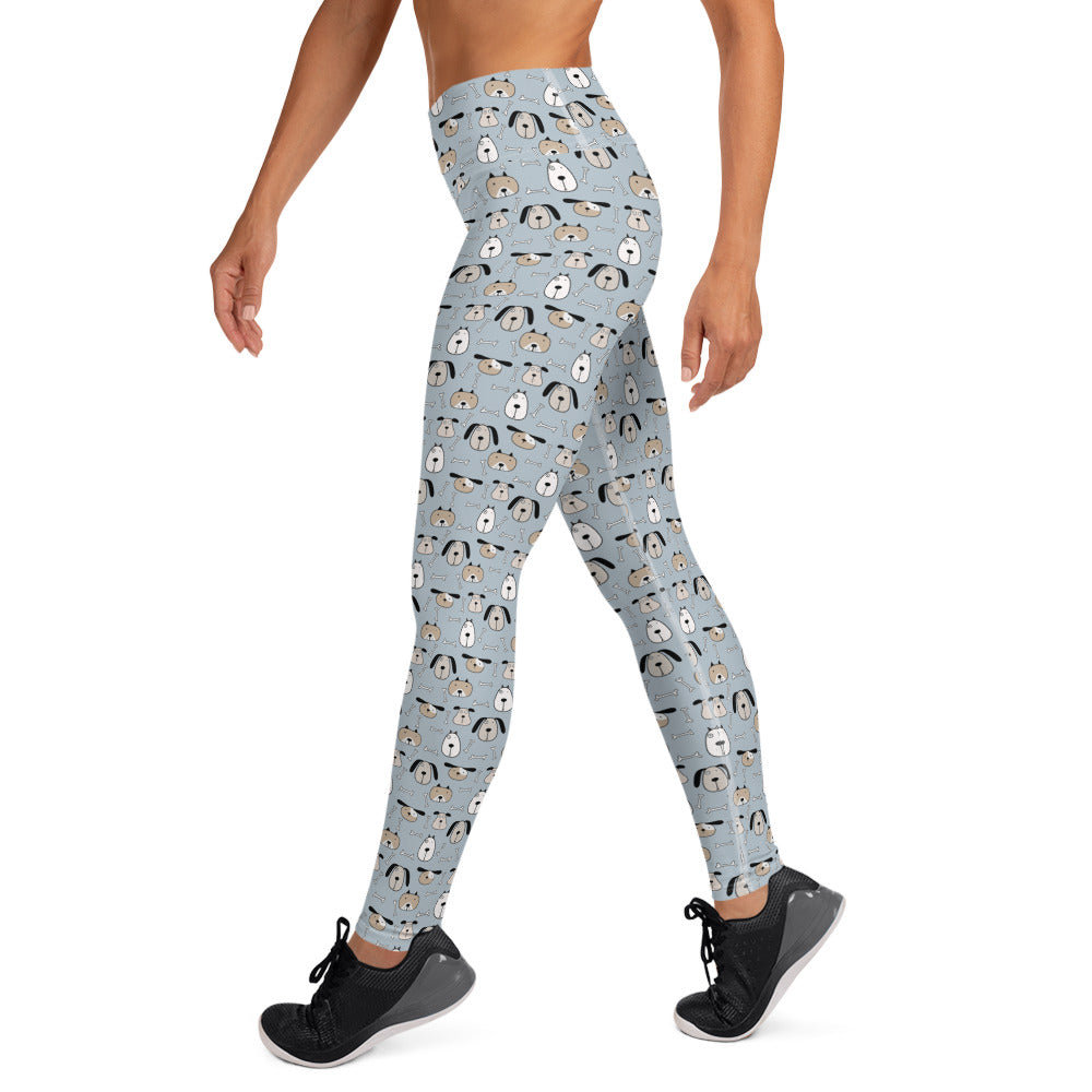 Doggo Loves Bones Yoga Leggings