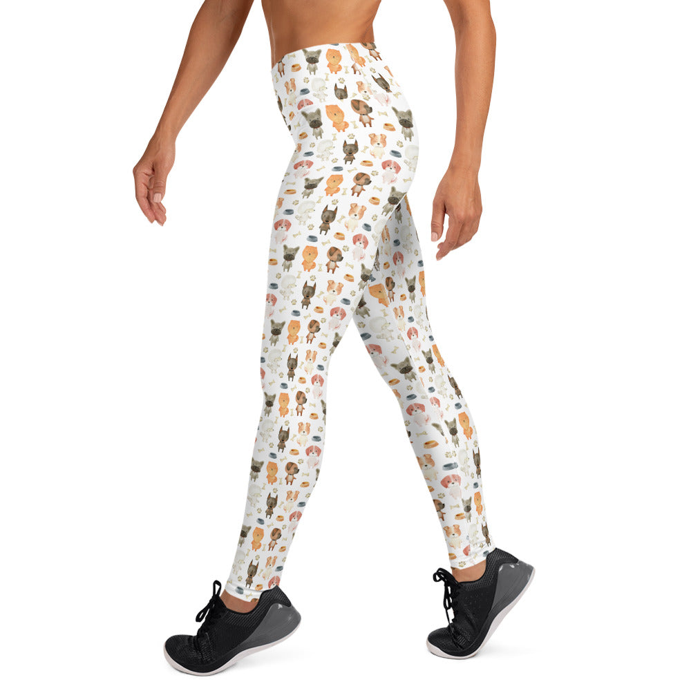 Dog Party Yoga Leggings