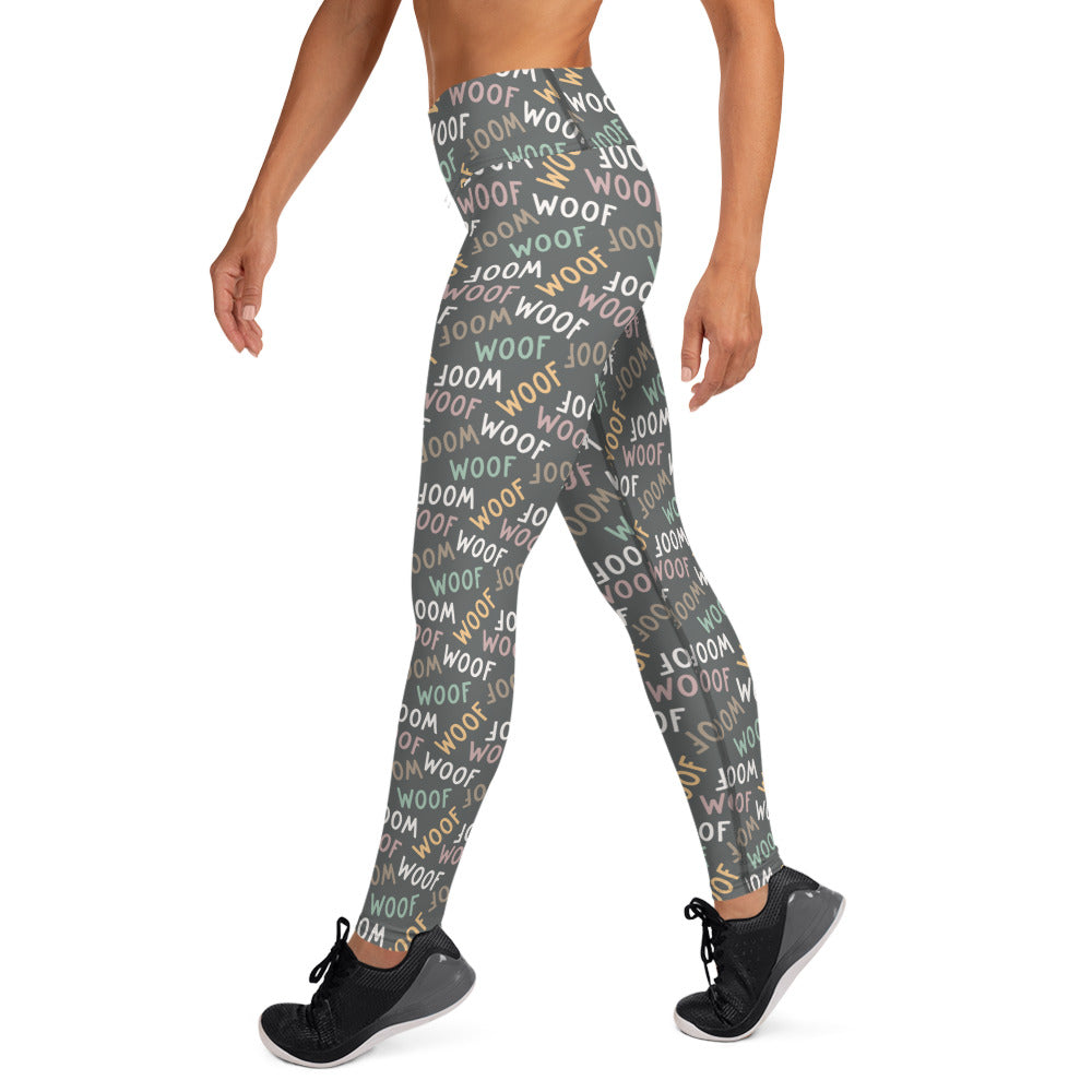 Woof Woof Woof Yoga Leggings