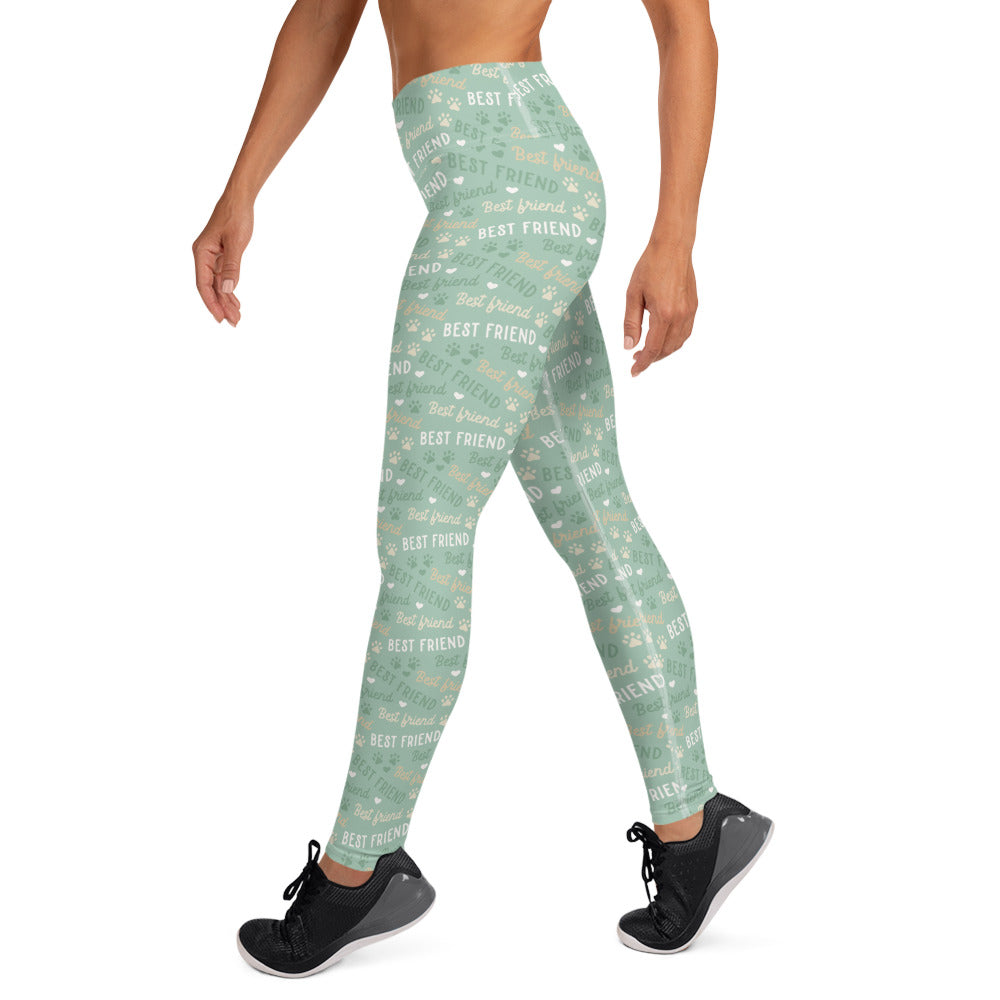 Best Friend Paws Yoga Leggings