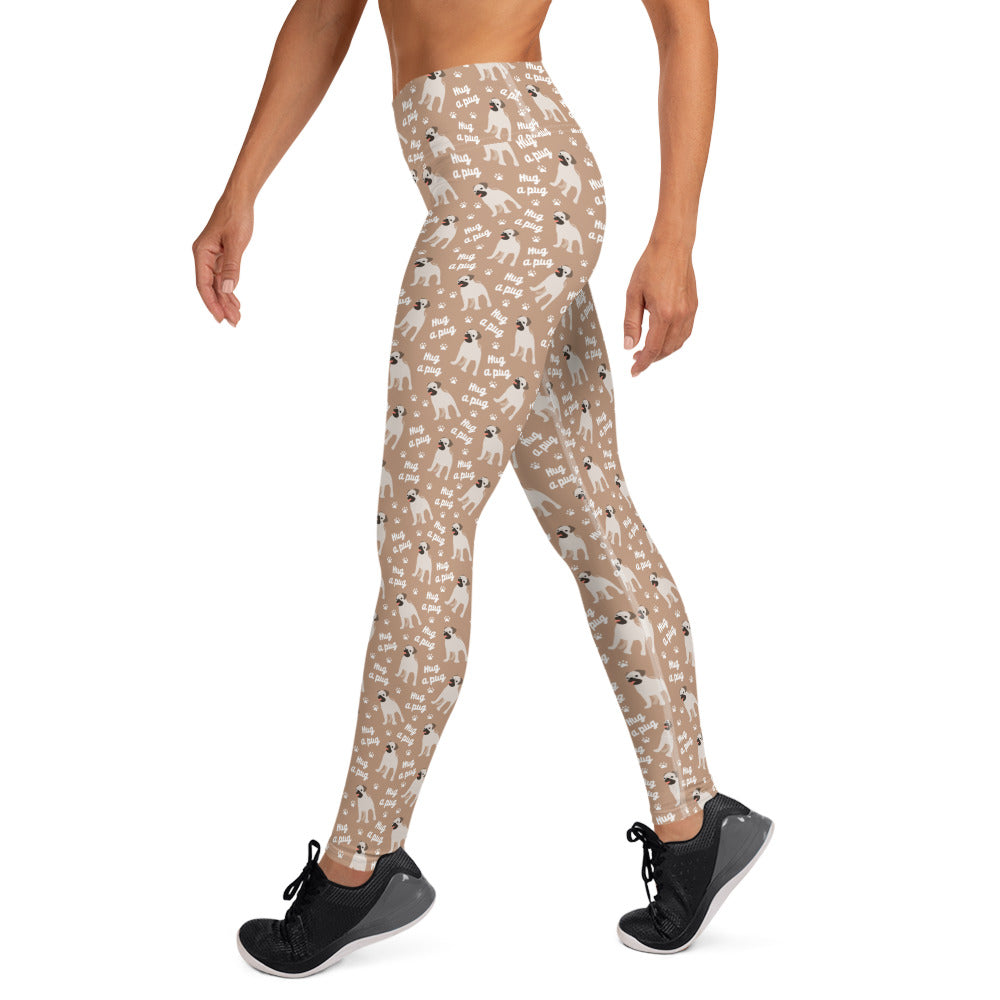 Hug a Pup Yoga Leggings
