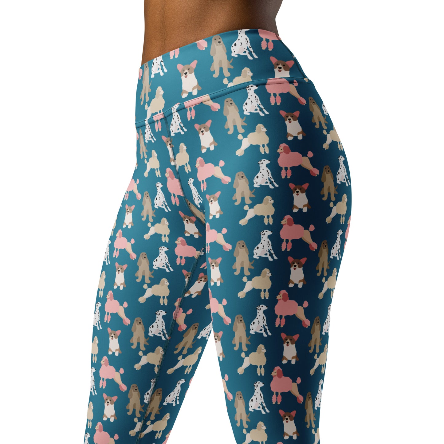 All Kinds of Dogs Yoga Leggings
