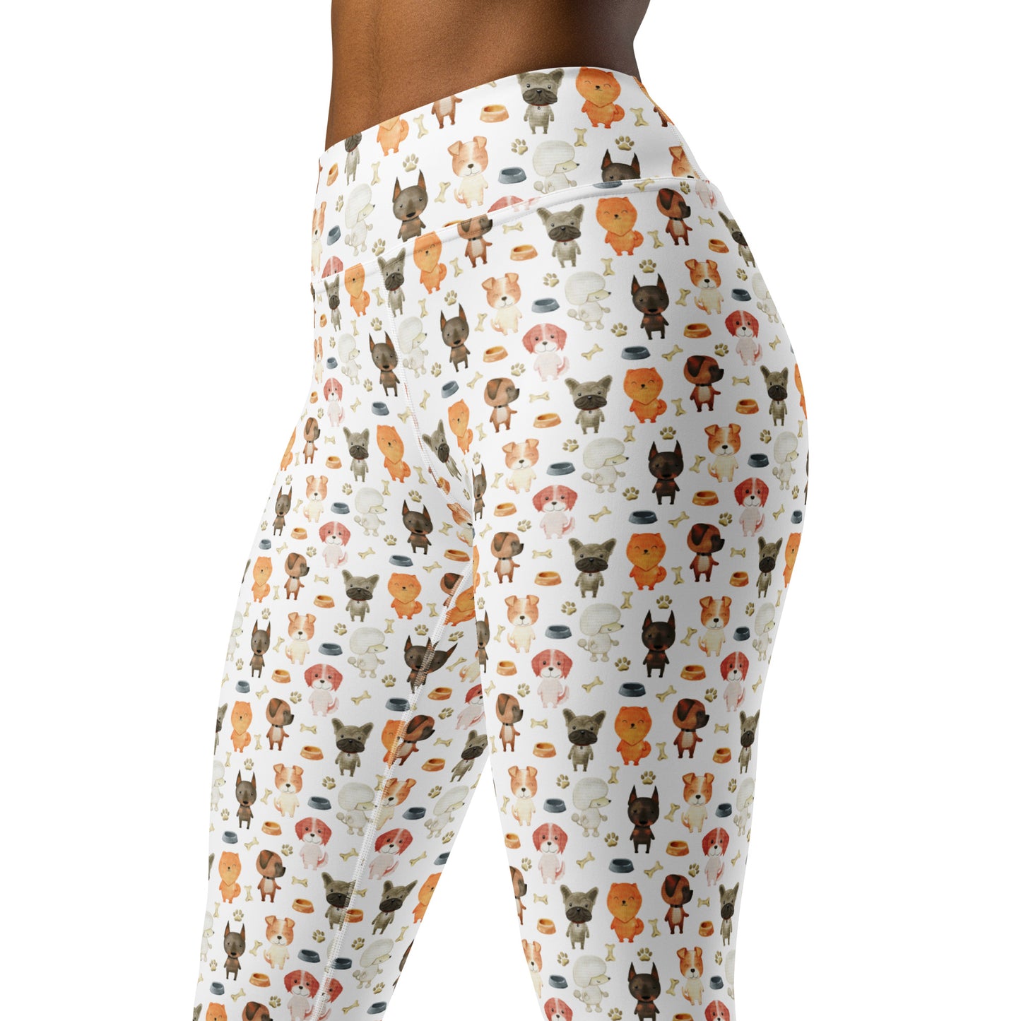 Dog Party Yoga Leggings