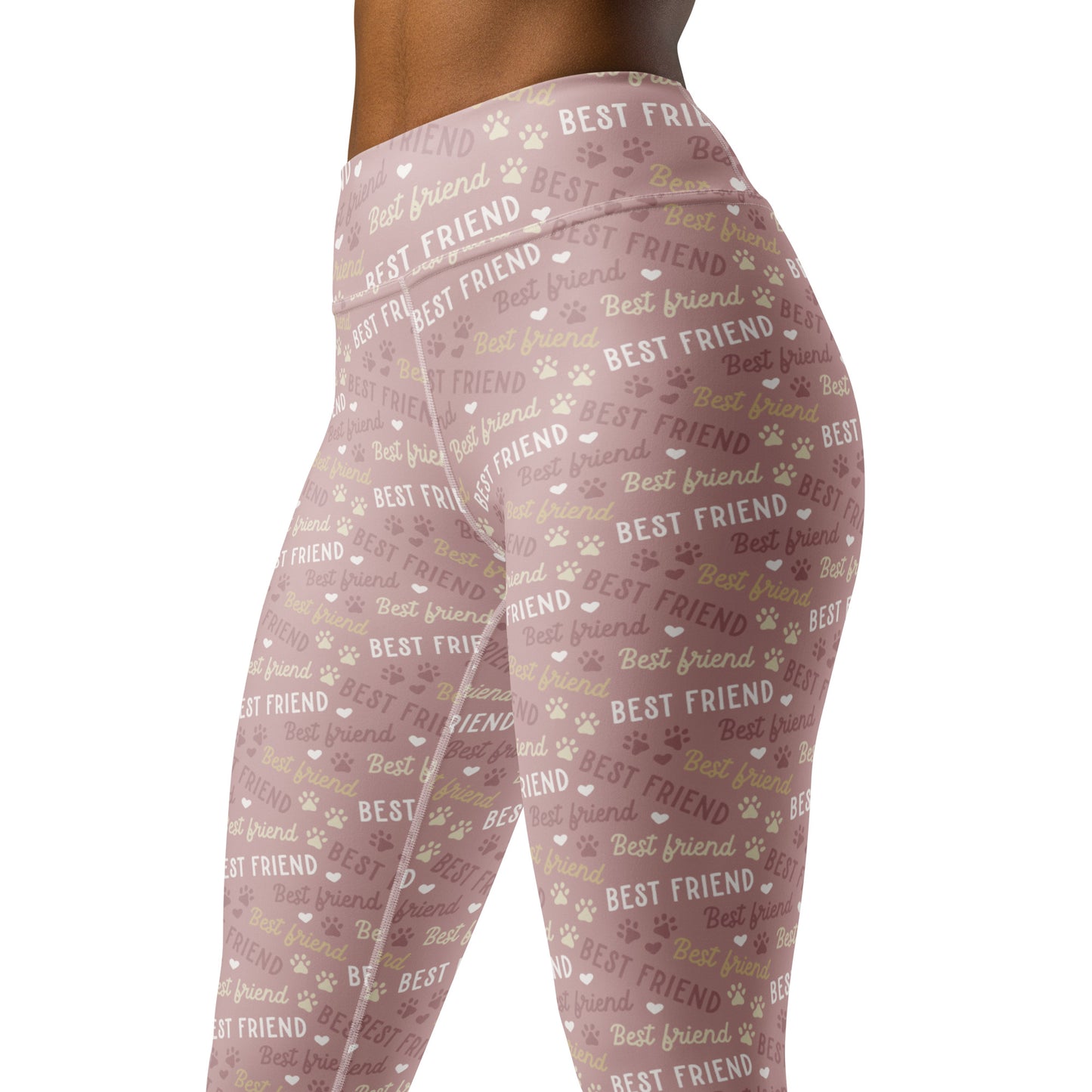 Dog is Best Friend Yoga Leggings