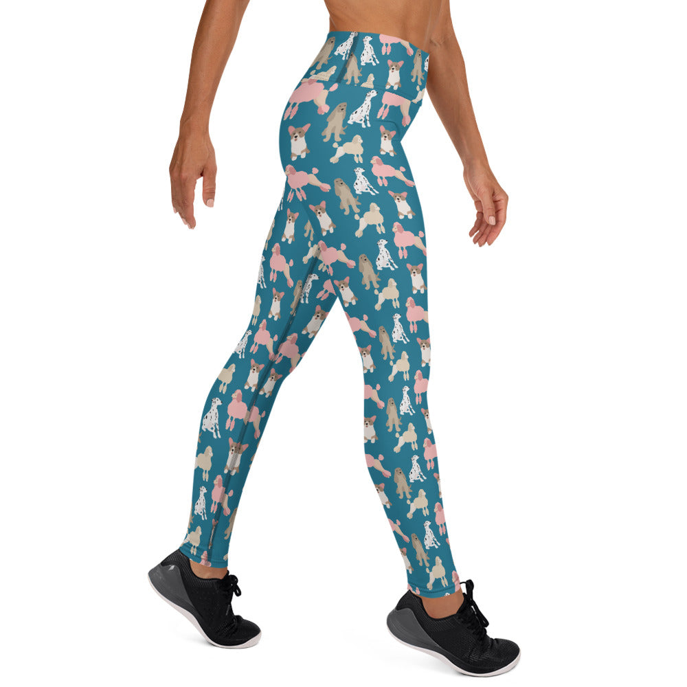 All Kinds of Dogs Yoga Leggings