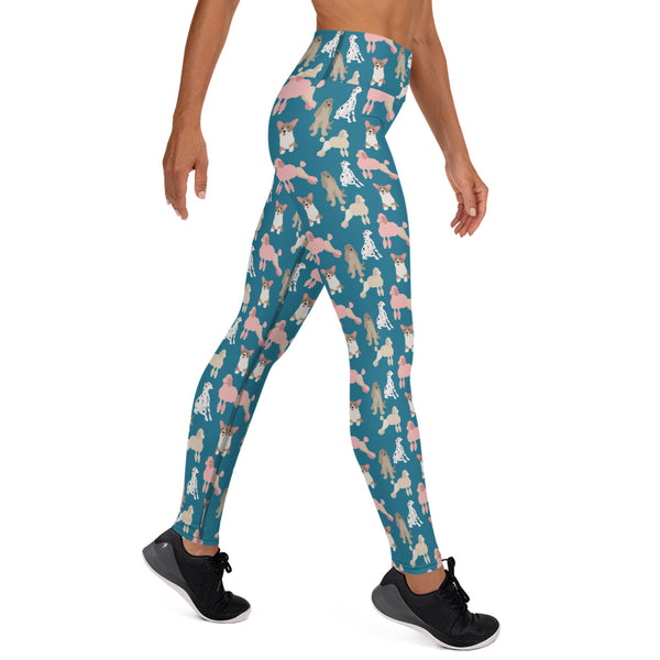 All Kinds of Dogs Yoga Leggings All Kinds of Dogs Yoga Leggings