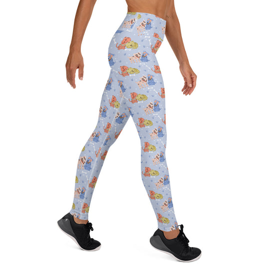 Cuddle Time Dog Lovers Yoga Leggings