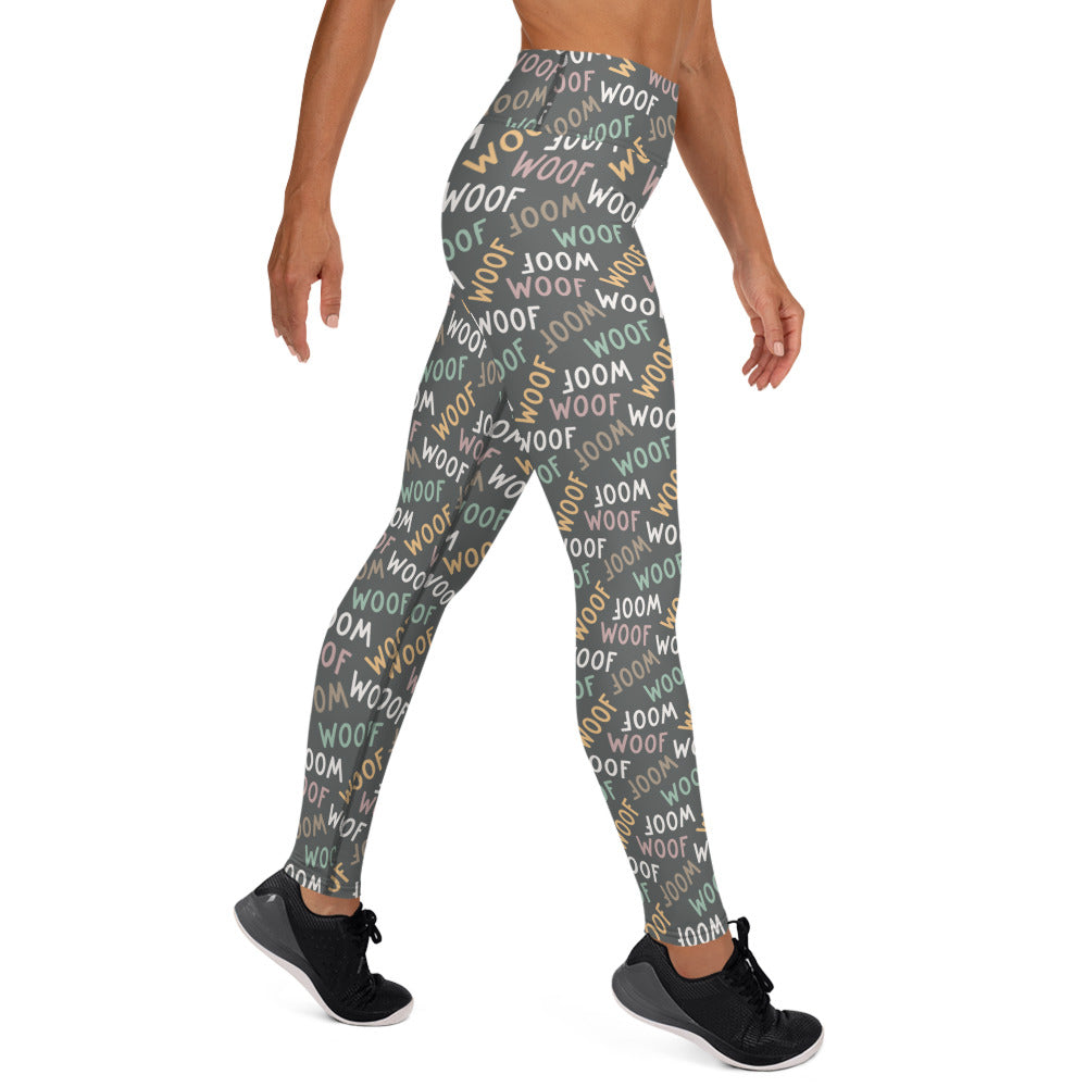 Woof Woof Woof Yoga Leggings