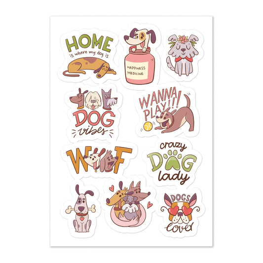 Dog Quote Sticker sheet #2
