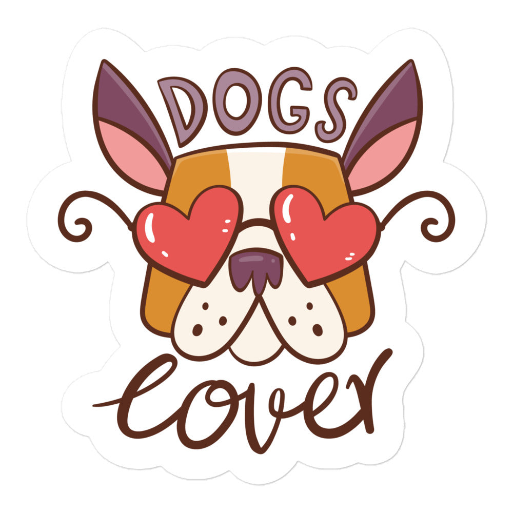 Dogs Lover Bubble-free stickers
