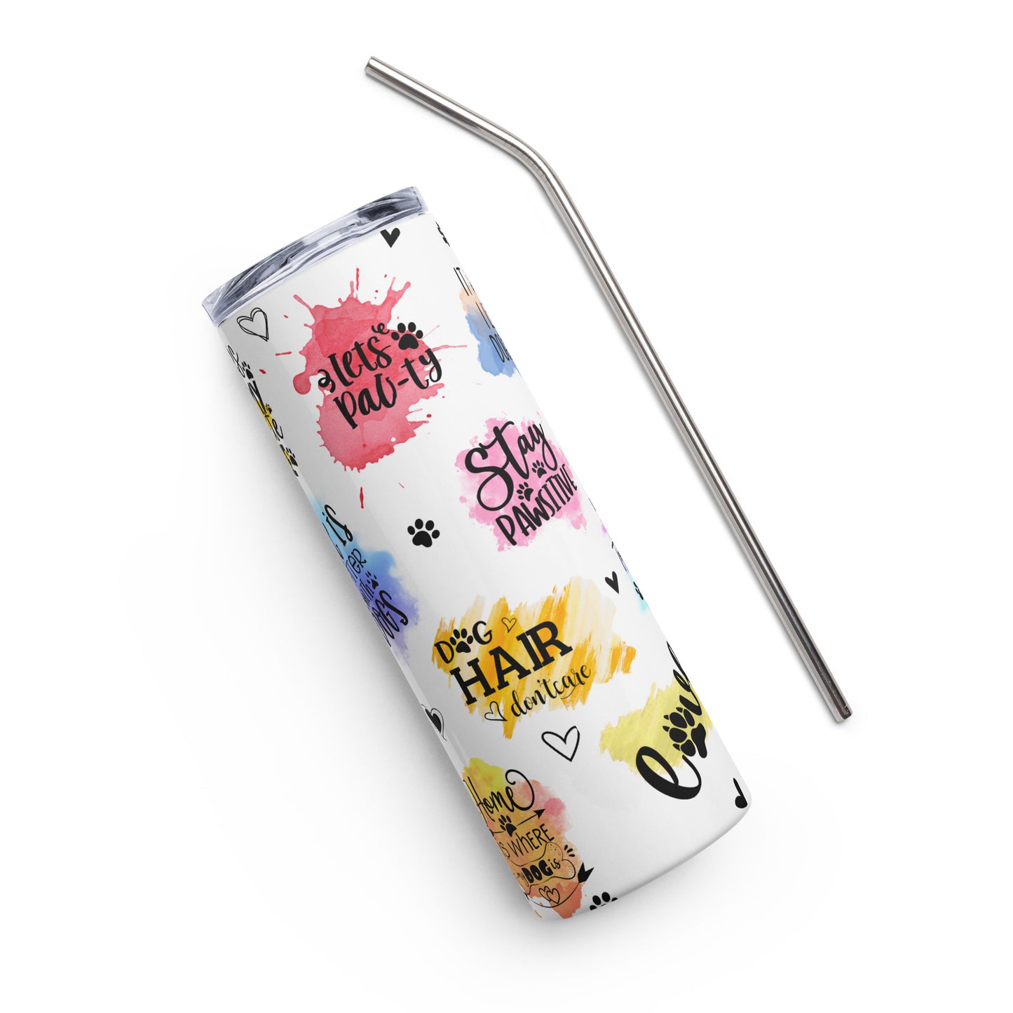 Dog Quotes Dog Lovers Stainless steel tumbler