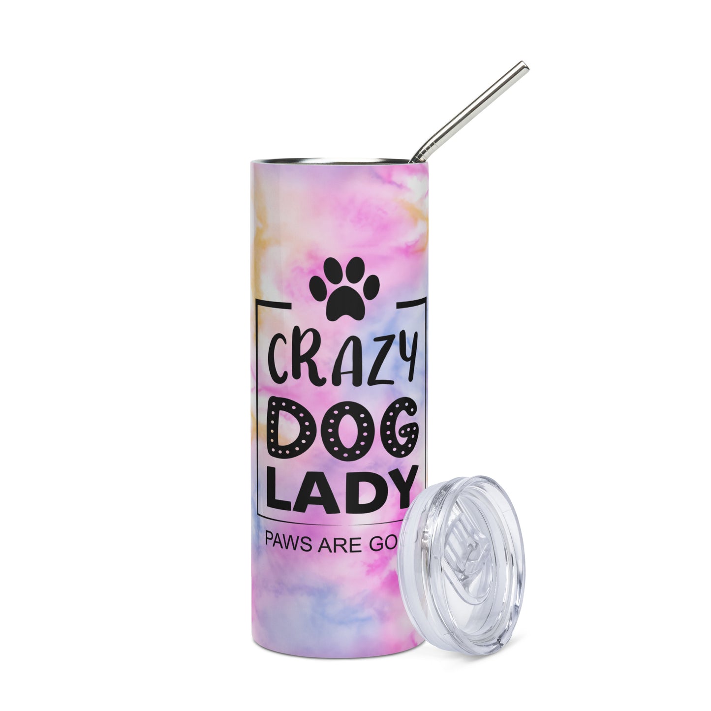 Crazy Dog Lady Full Print Tumbler