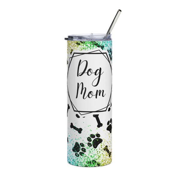 Dog Mom Rainbow Color Splash Tumbler Dog Mom Rainbow Color Splash Tumbler