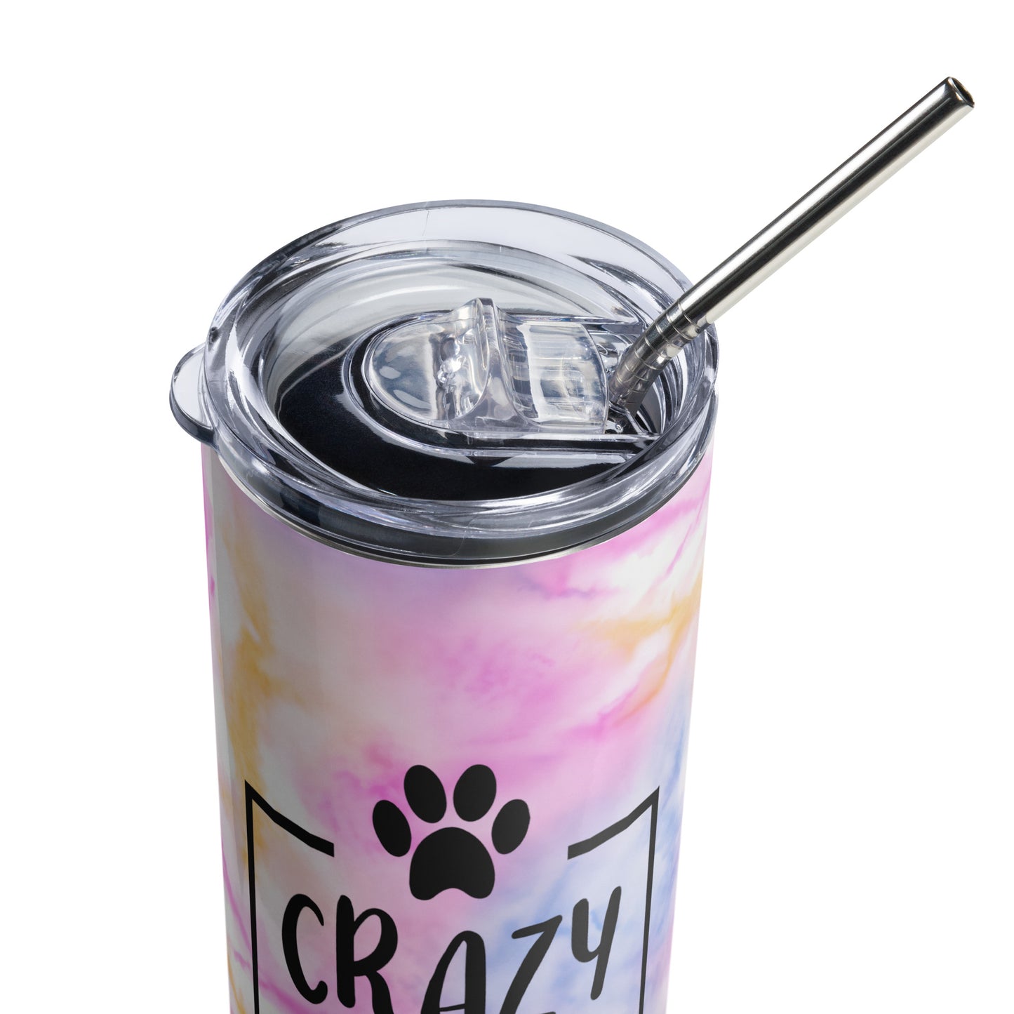 Crazy Dog Lady Full Print Tumbler