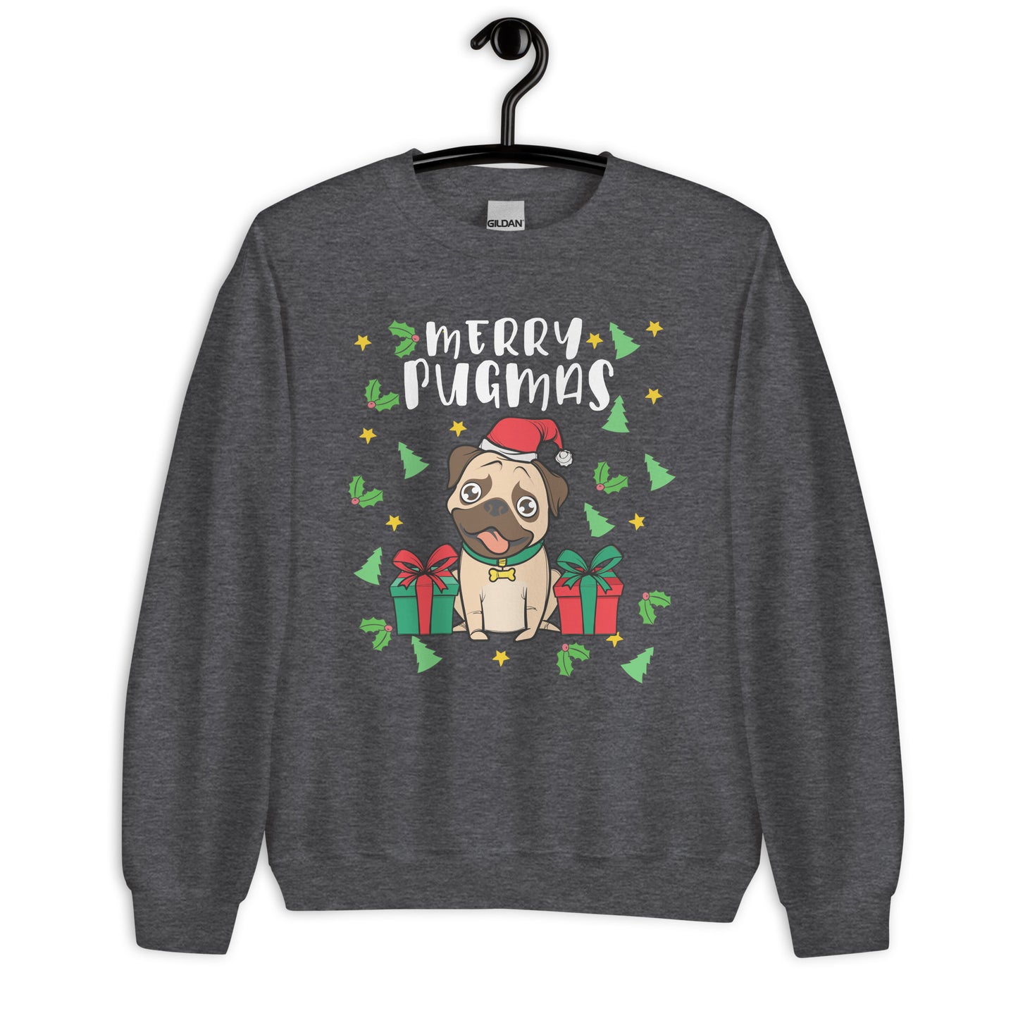 Merry Pugmas Christmas Ugly Sweatshirt